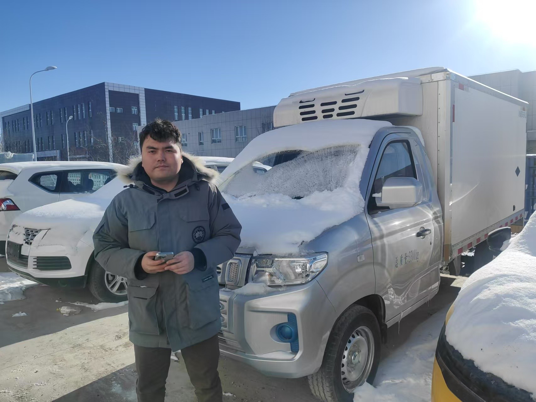 Aktueller Firmenfall über Der Kühlwagen EC71L wird bald ins Ausland gehen.